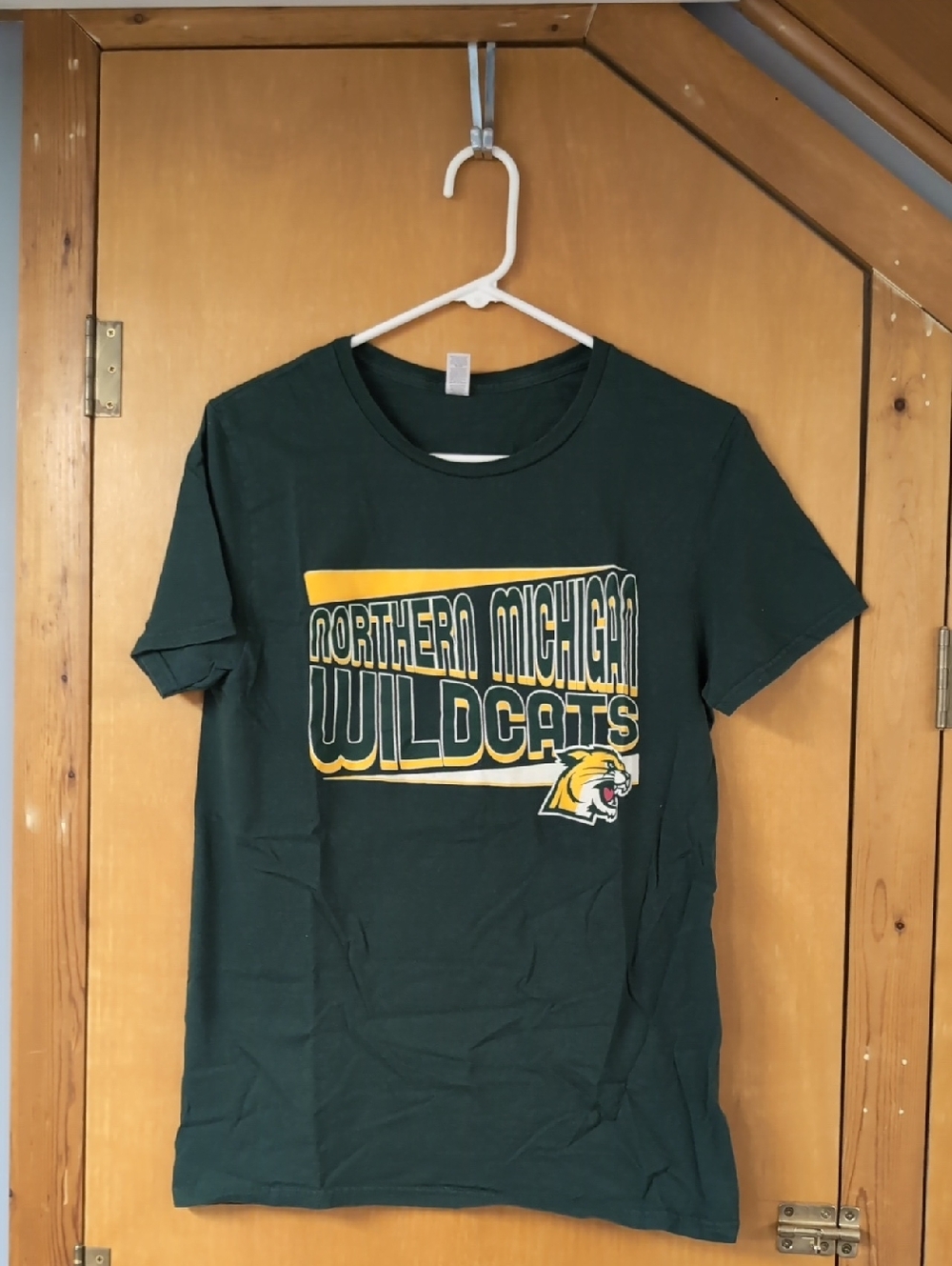 Northern Michigan Wildcats Green Graphic Tee